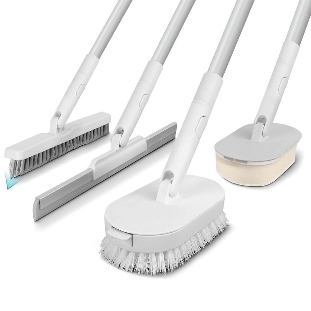 4-in-1-bathroom-scrubber-cleaner-with-interchangeable-heads