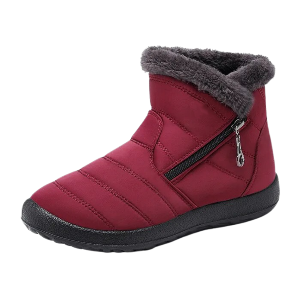 7508386807869, Women's Warm Waterproof Snow Boots, , SPORT, Stylish and Warm Waterproof Material Plush Lining Low Heels Versatile Design Step into the winter season with style and comfort in our Women's Warm Snow Boots. These boots are not just a fashion statement; they're a winter essential, designed to keep your feet warm and dry in cold weather. Fashion Meets Functionality These snow boots are the epitome of fashion meeting functionality. The sleek design complements any winter outfit, from casual jeans 