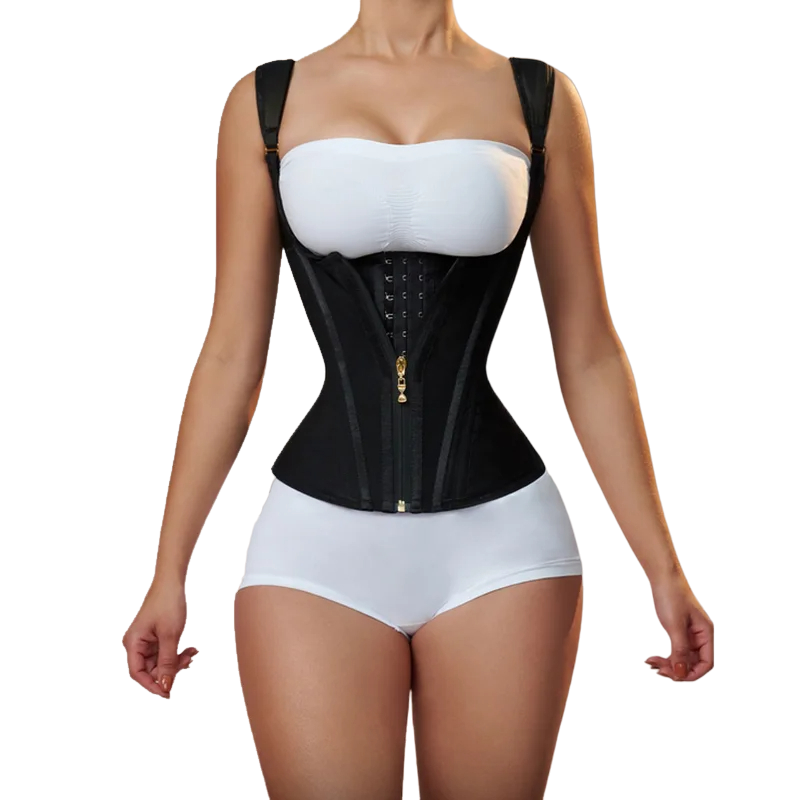 double-compression-waist-trainer-bone-corset-body-shapewear