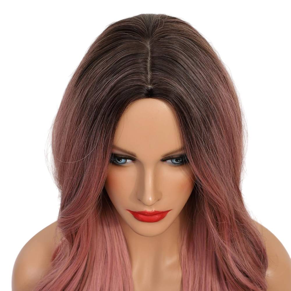 long-wavy-wig-ombre-pink