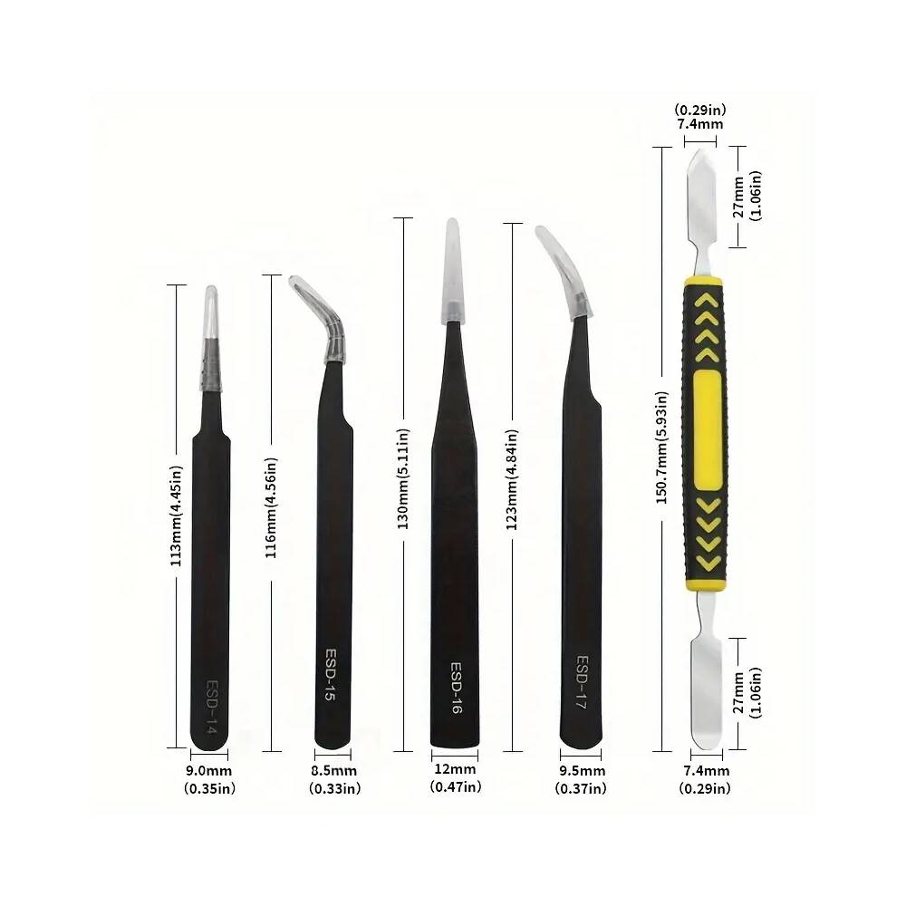 professional-tweezers-set