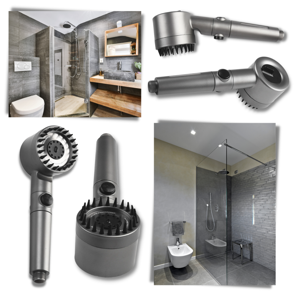 sarvilo - 4-in-1 High-Pressure Shower Head