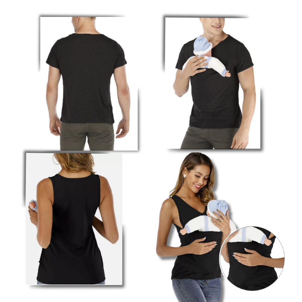 sarvilo - Ergonomic Fashionable Kangaroo T-shirt