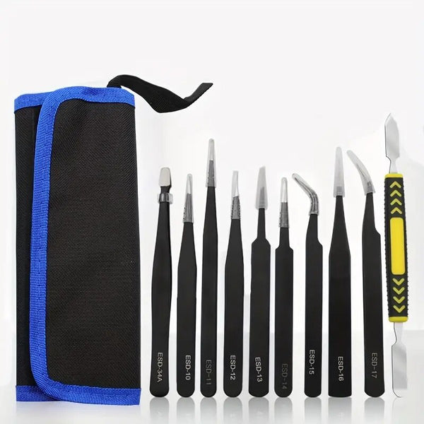 professional-tweezers-set