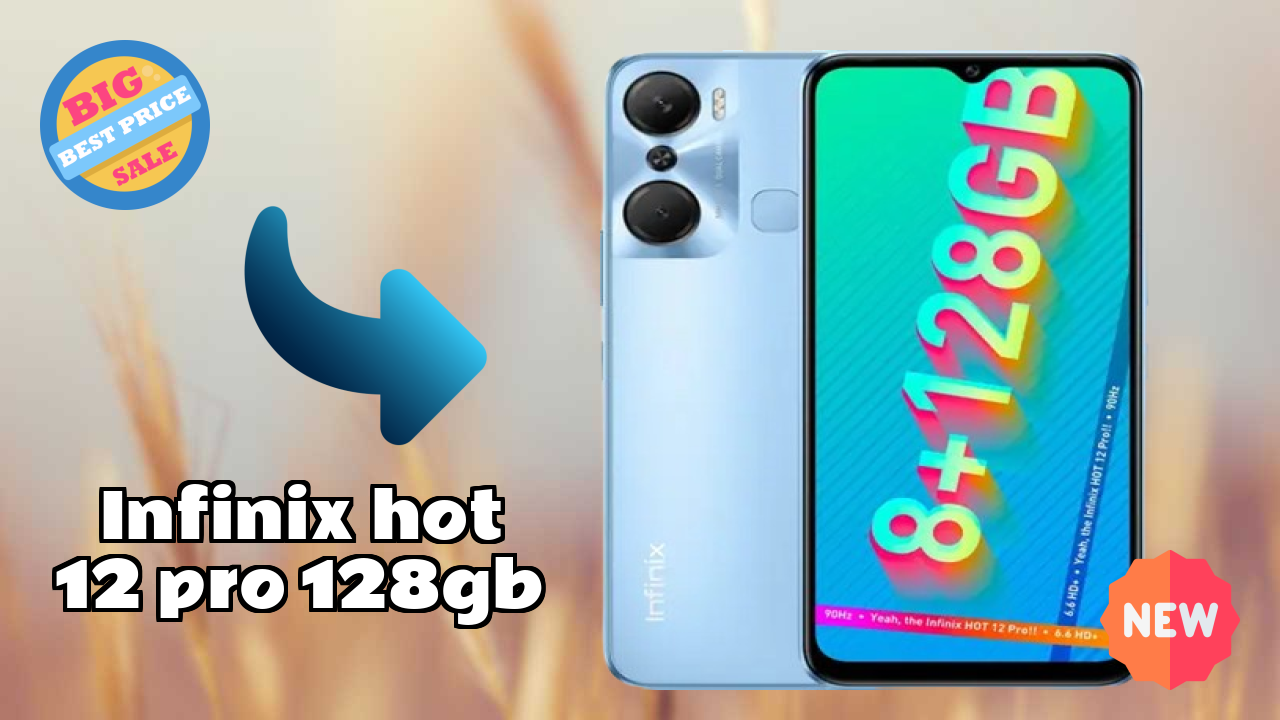 Infinix Infinix Hot 12 Pro 128GB - Price Dropped to ₹12,999 Today!