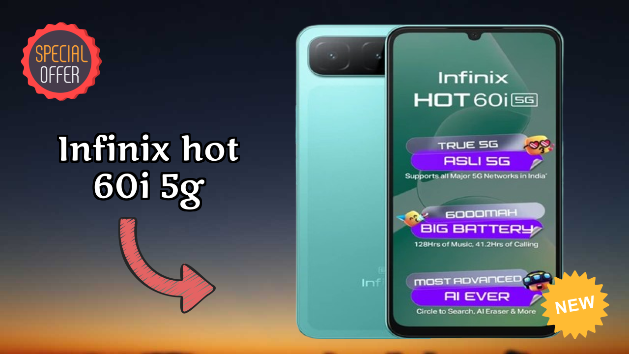 Infinix Hot 60i 5G Display Quality: IPS LCD Explained