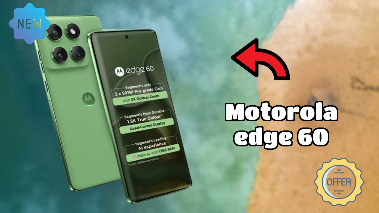 Motorola Edge 60 Camera Quality: 50 MP + 50 MP + 10 MP Rear Camera Low Light