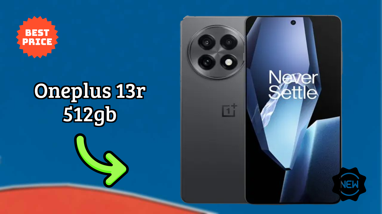 OnePlus 13R 512GB - Best Phone Under ₹49,999 in India Right Now