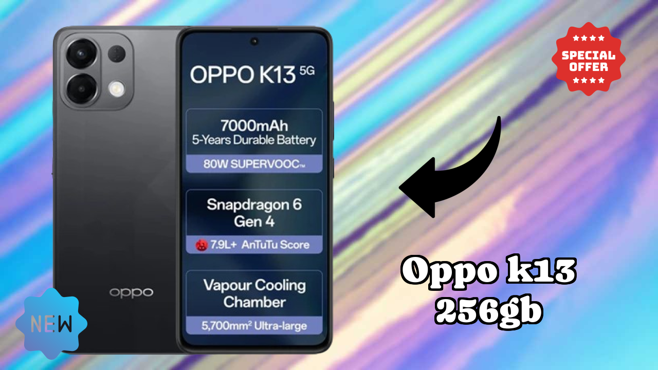 OPPO K13 256GB Price Drop: Available at Just ₹19,610