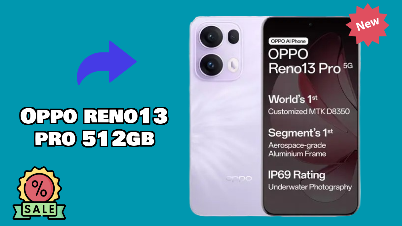 OPPO Reno13 Pro 512GB Price Drop Alert: Now at ₹44,999