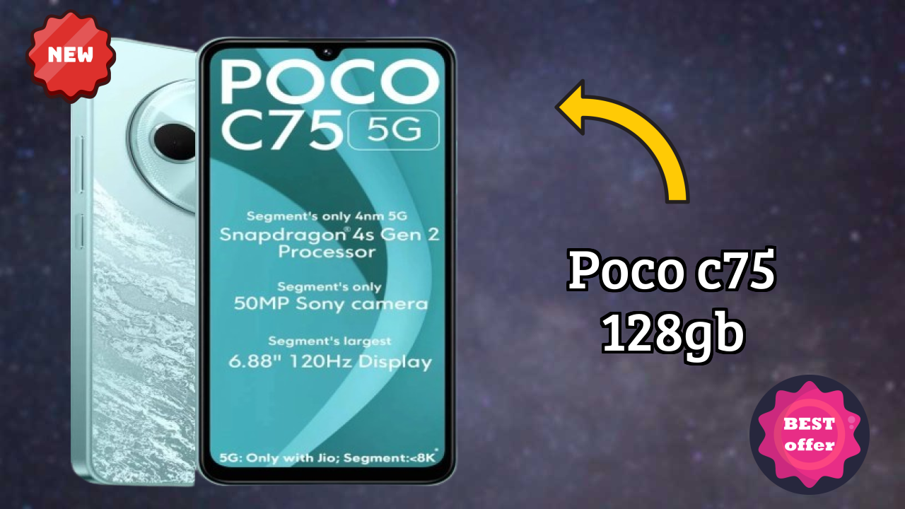 POCO C75 128GB Battery Life: 5160 MAh Real-World Test