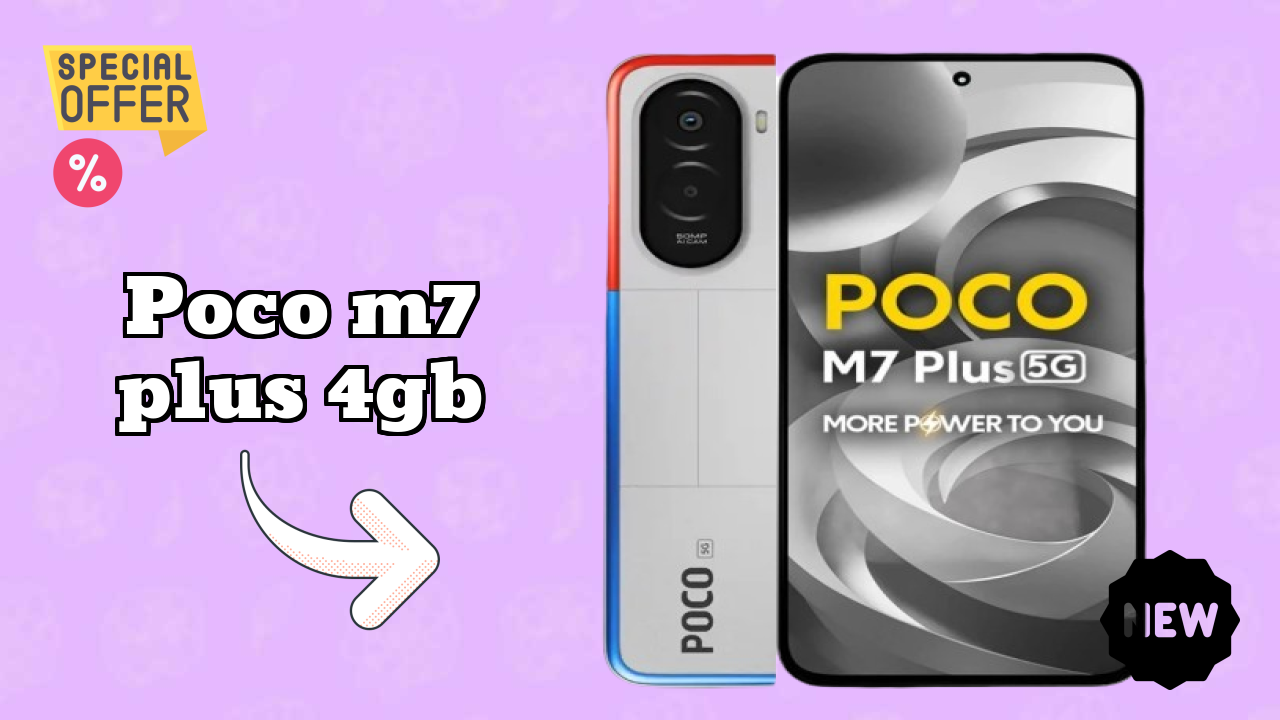 POCO M7 Plus 4GB Performance: Snapdragon 6s Gen 3 Speed Review