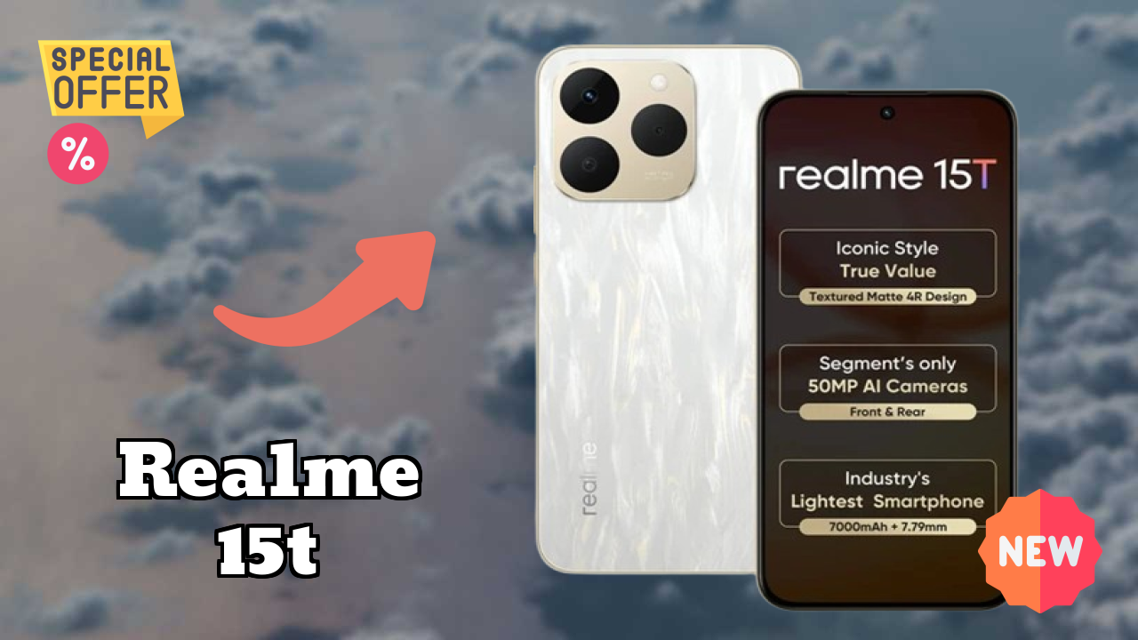 Realme 15T Battery Life: 7000 MAh Charging Speed