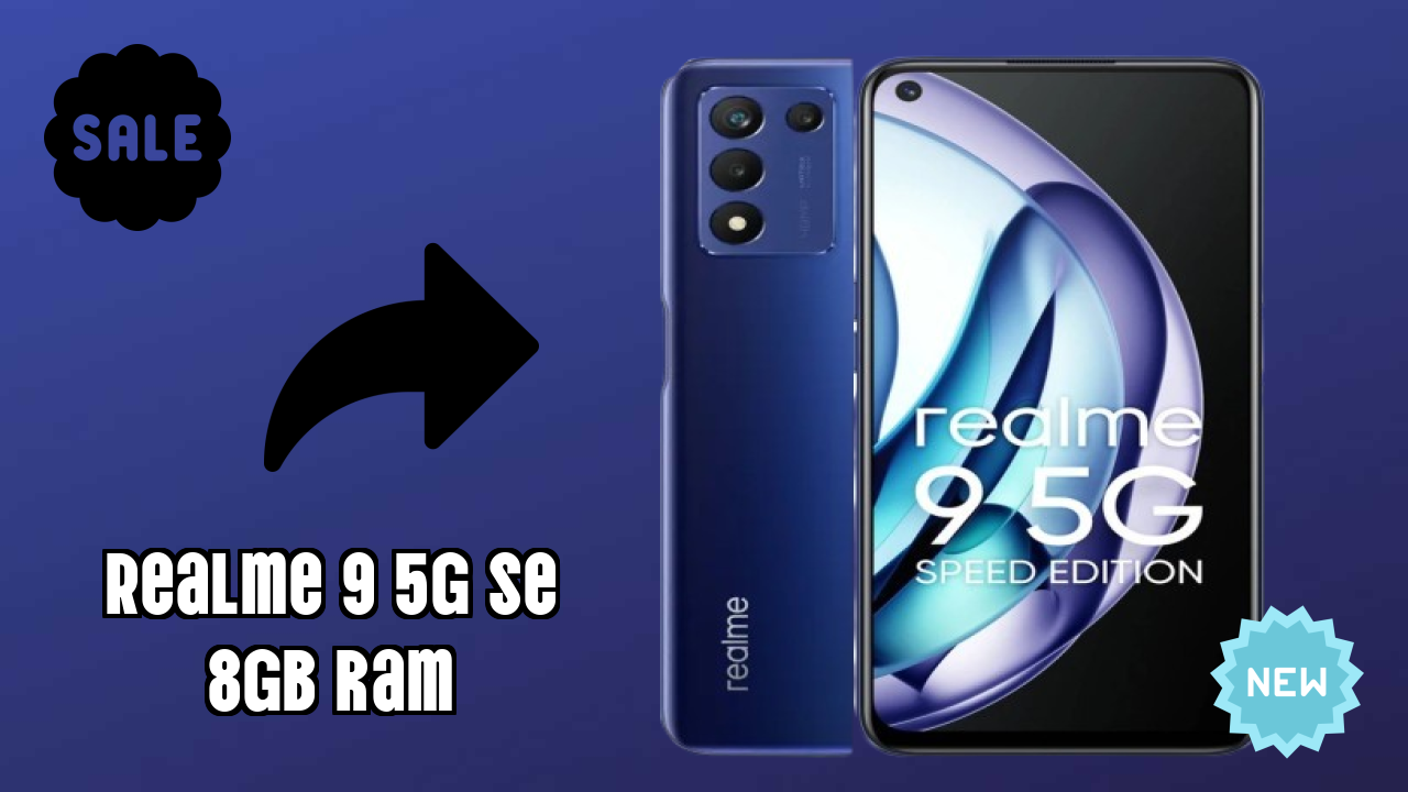 Realme 9 5G SE 8GB RAM Battery Life: 5000 MAh Charging Time
