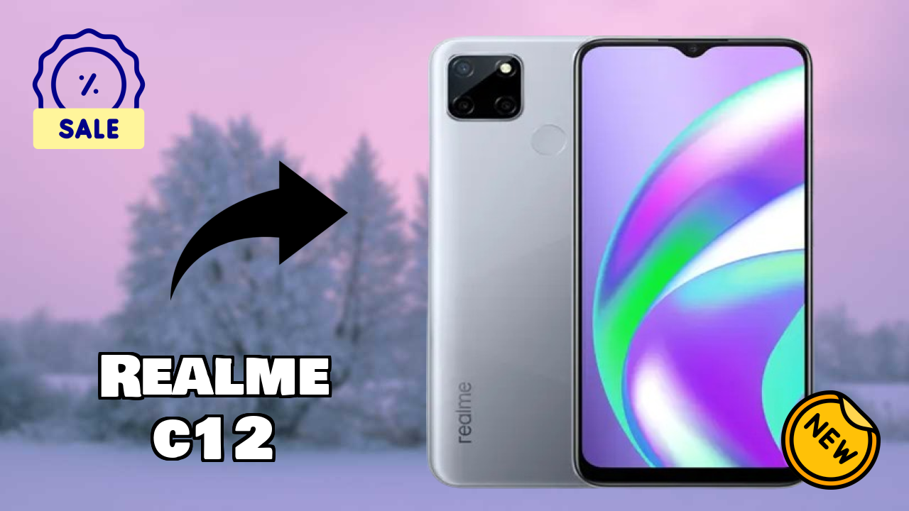 Realme C12 Display Size: 6.52 Inches (16.56 Cm) Screen Test