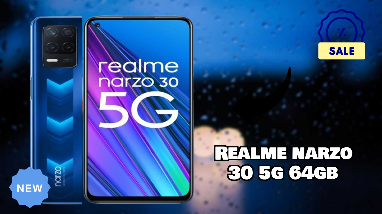 Realme Narzo 30 5G 64GB Display Size: 6.5 Inches (16.51 Cm) Screen Test