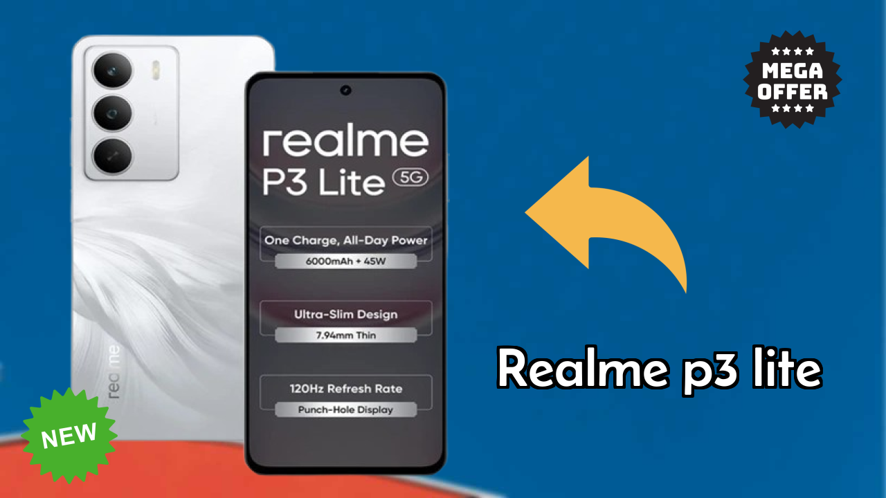 Realme P3 Lite at ₹10,499 - Complete Specifications List