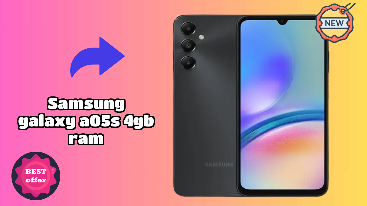 Samsung Galaxy A05s 4GB RAM at ₹13,499 - Complete Review Guide