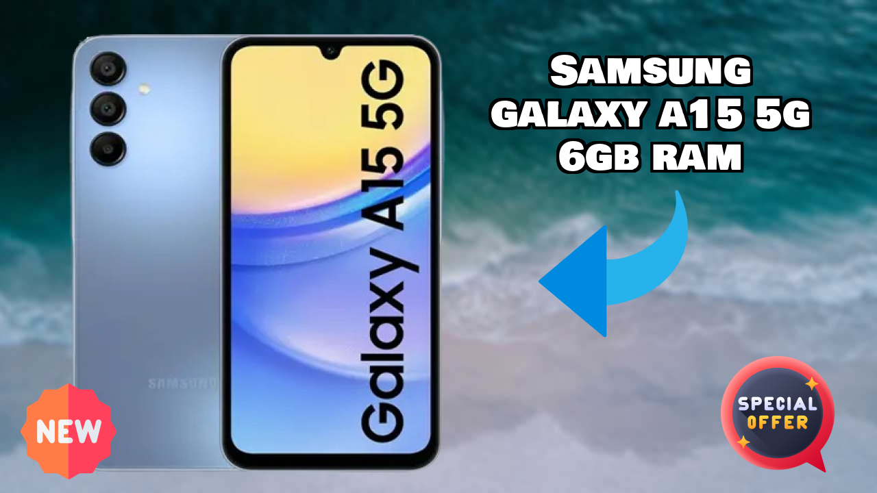 Samsung Galaxy A15 5G 6GB RAM Display Analysis: 6.5 Inches (16.51 Cm) Quality