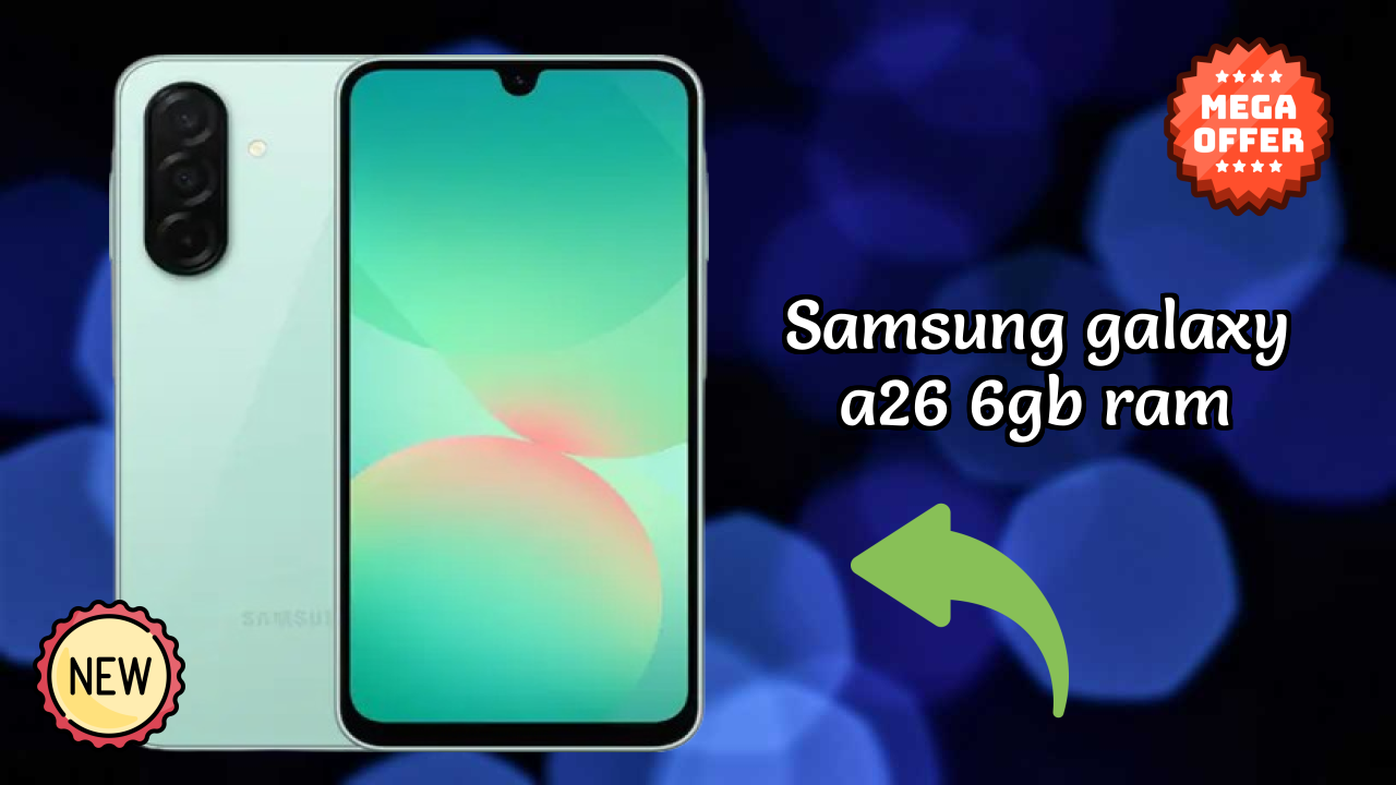 Samsung Galaxy A26 6GB RAM Review: 6 GB RAM Multitasking Check