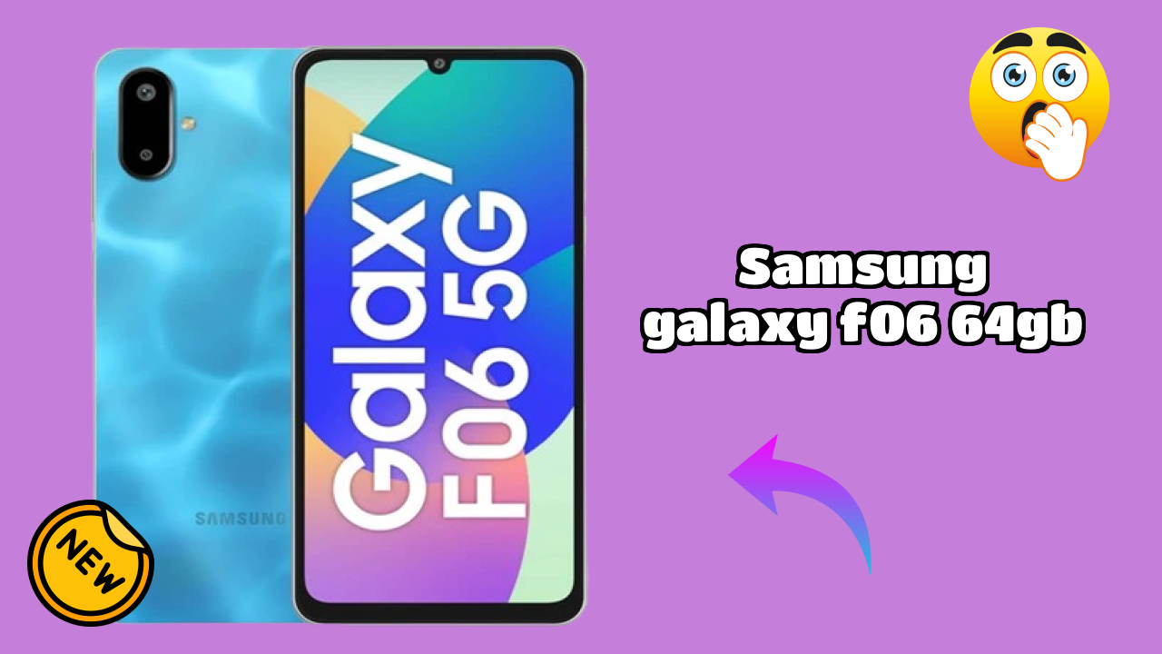 Samsung Galaxy F06 64GB RAM Review: 4 GB RAM Gaming Tested