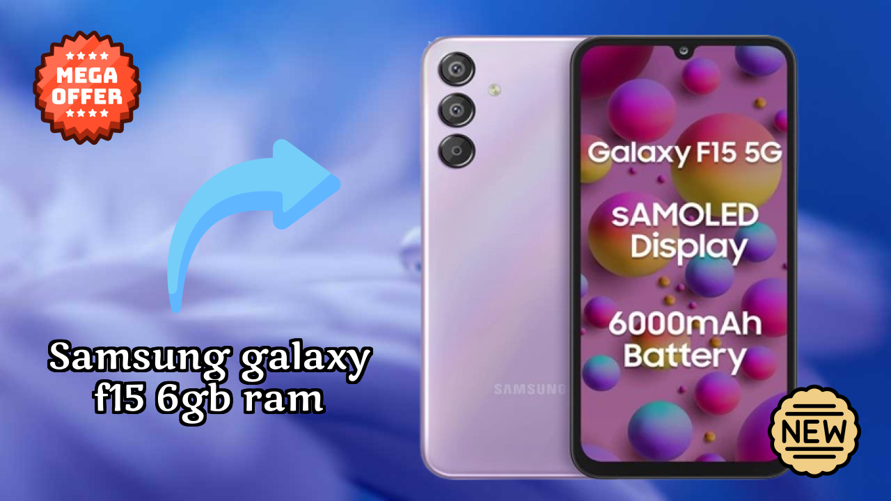 Best Budget Phone Alert: Samsung Galaxy F15 6GB RAM Now at Just ₹16,999