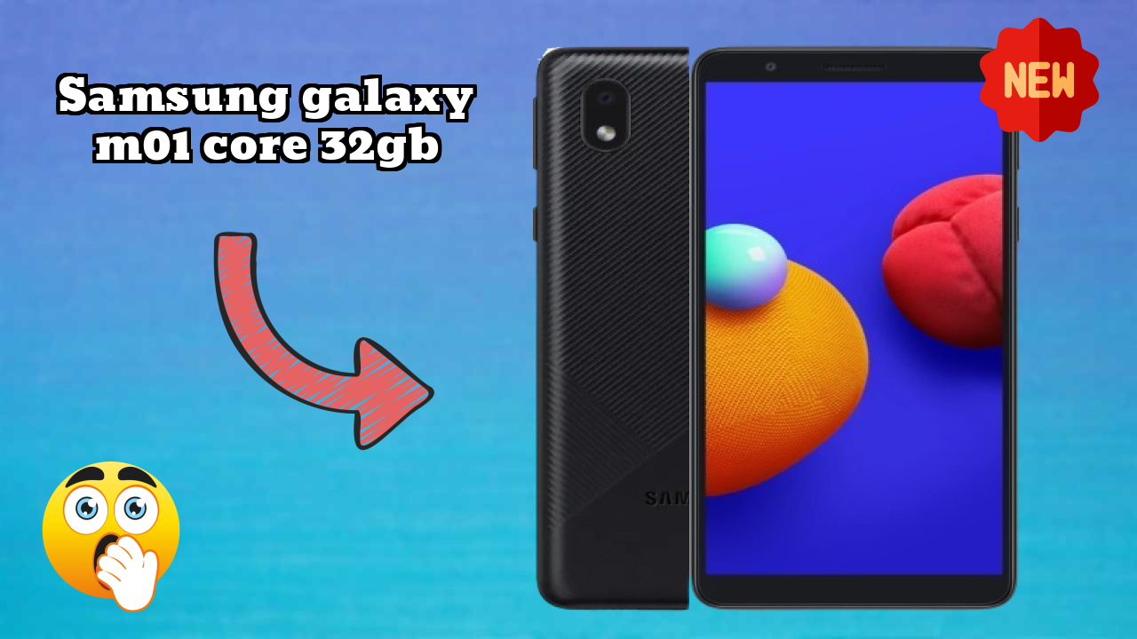 Samsung Galaxy M01 Core 32GB Display Technology: 5.3 Inches (13.46 Cm) Screen