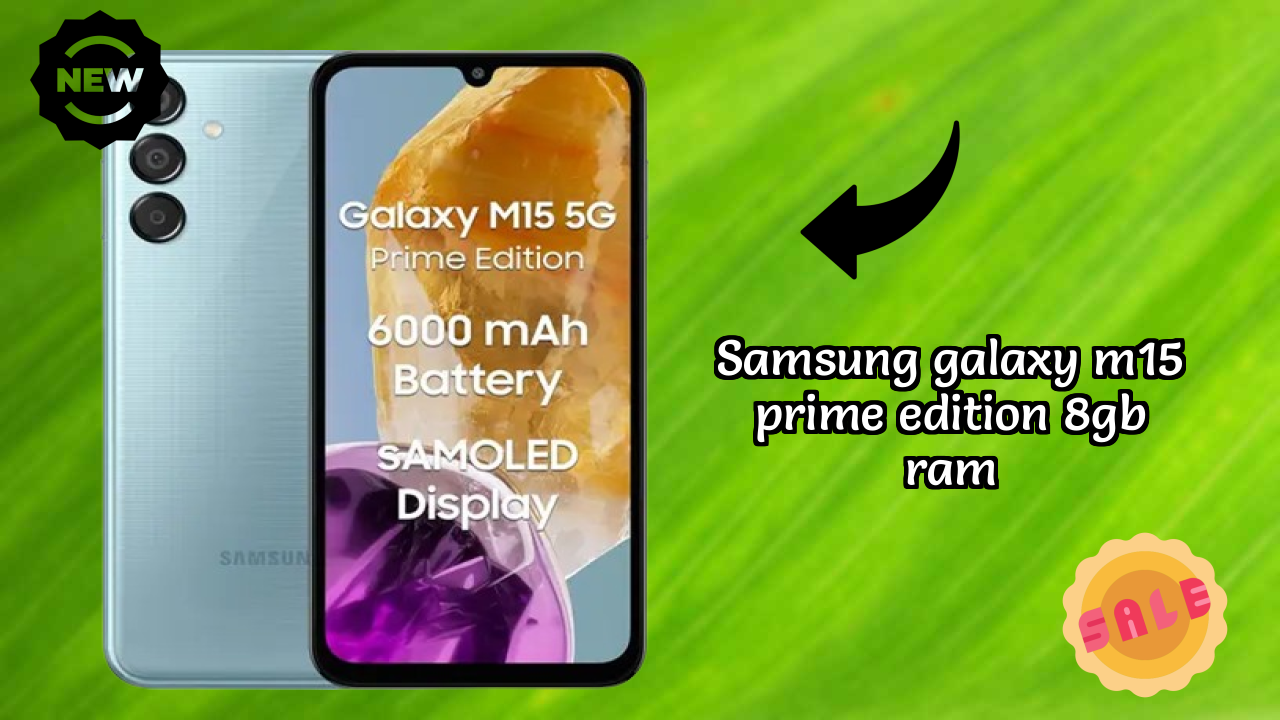 Samsung Galaxy M15 Prime Edition 8GB RAM Gaming Test: MediaTek Dimensity 6100 Plus FPS Performance