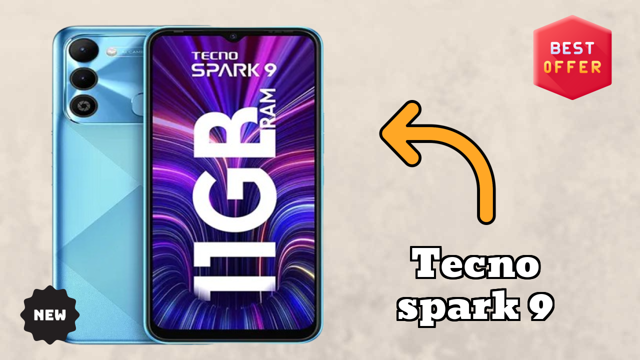 Tecno Spark 9 Camera Quality: 8 MP Front Camera Selfie