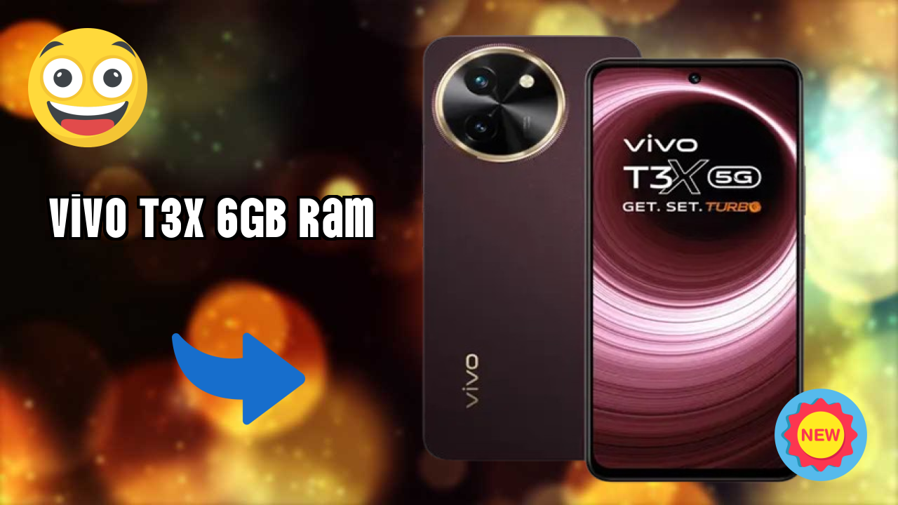 Vivo T3x 6GB RAM at ₹13,999 - Best Features Listed