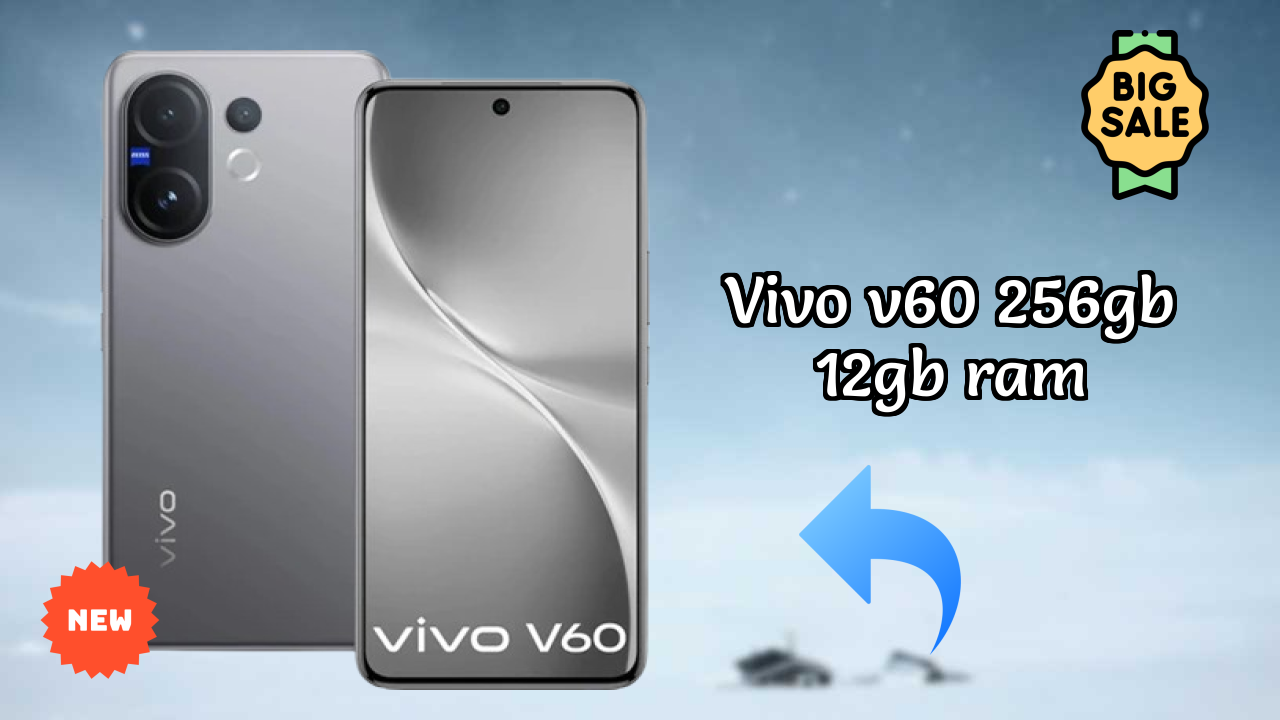 Vivo V60 256GB 12GB RAM Camera Quality: 50 MP + 8 MP + 50 MP Rear Camera Low Light