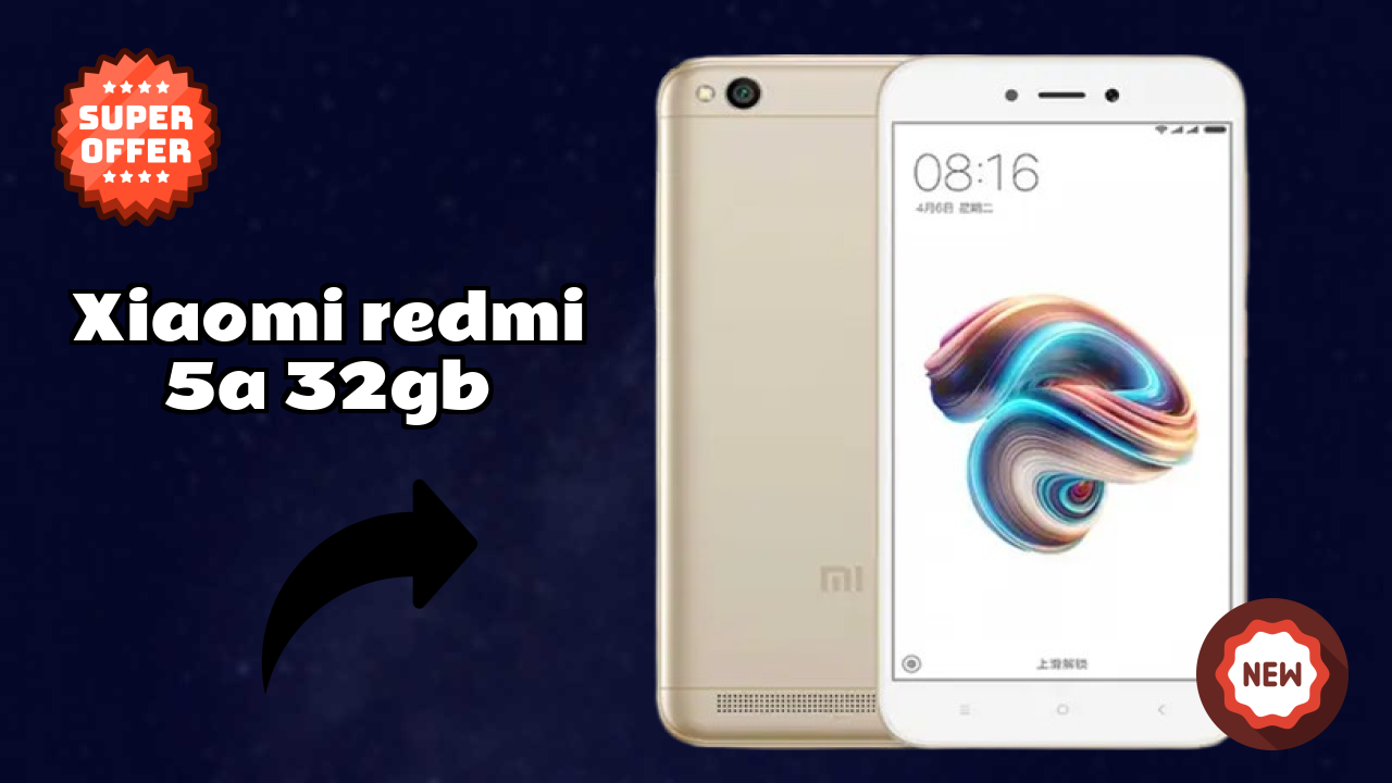 Xiaomi Redmi 5A 32GB Display Size: 5.0 Inches (12.7 Cm) Screen Quality