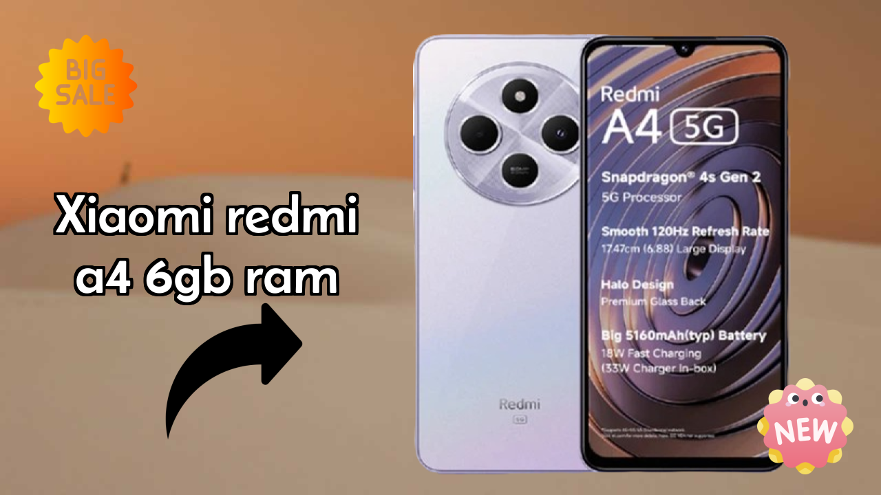 Xiaomi Redmi A4 6GB RAM Price Drop: Just ₹8,999 Available Now